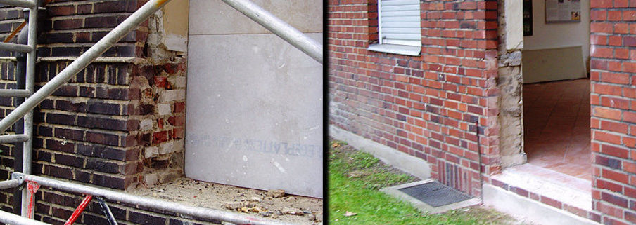 Herstellen von Türdurchbrüchen und Fensteröffnungen